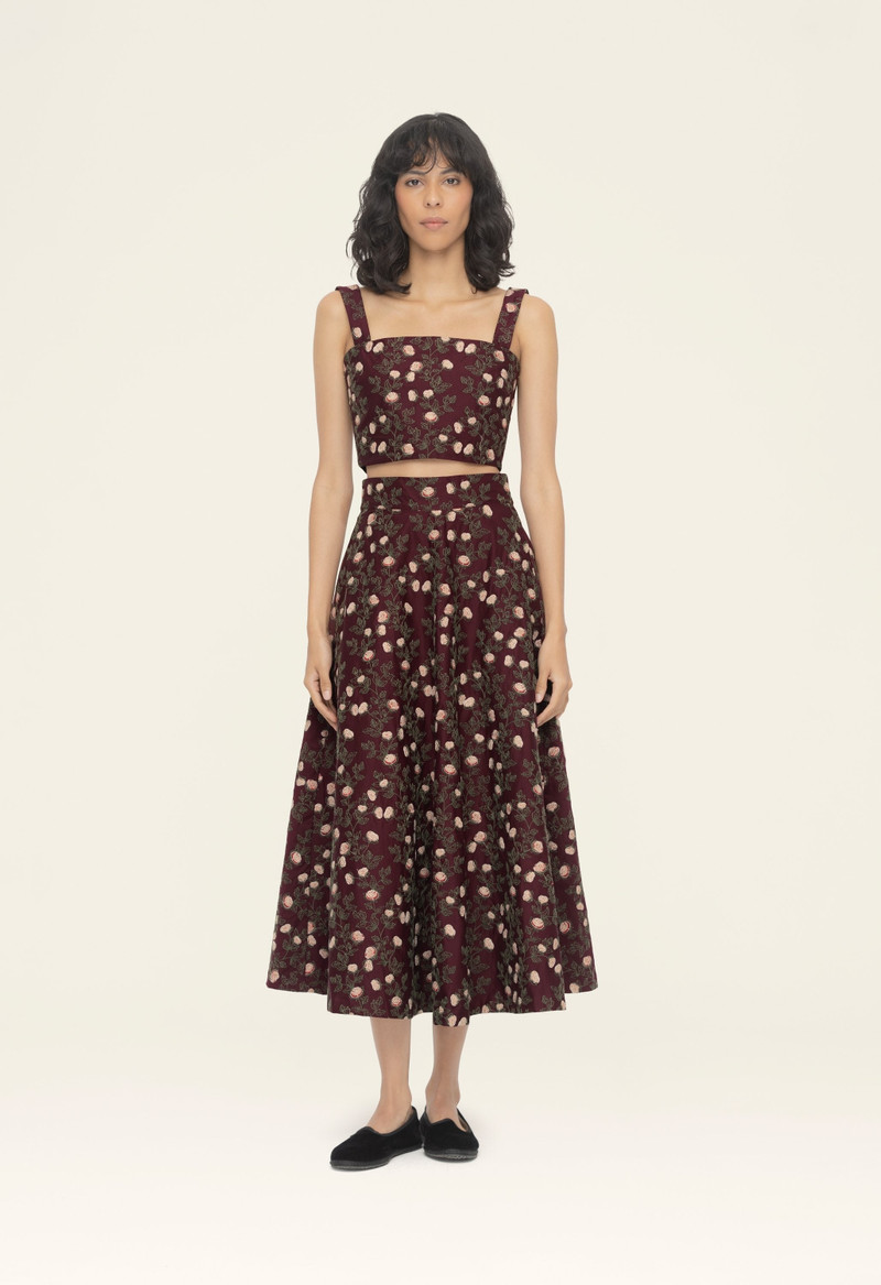 Bergamota Colibrí Maxi Skirt 5