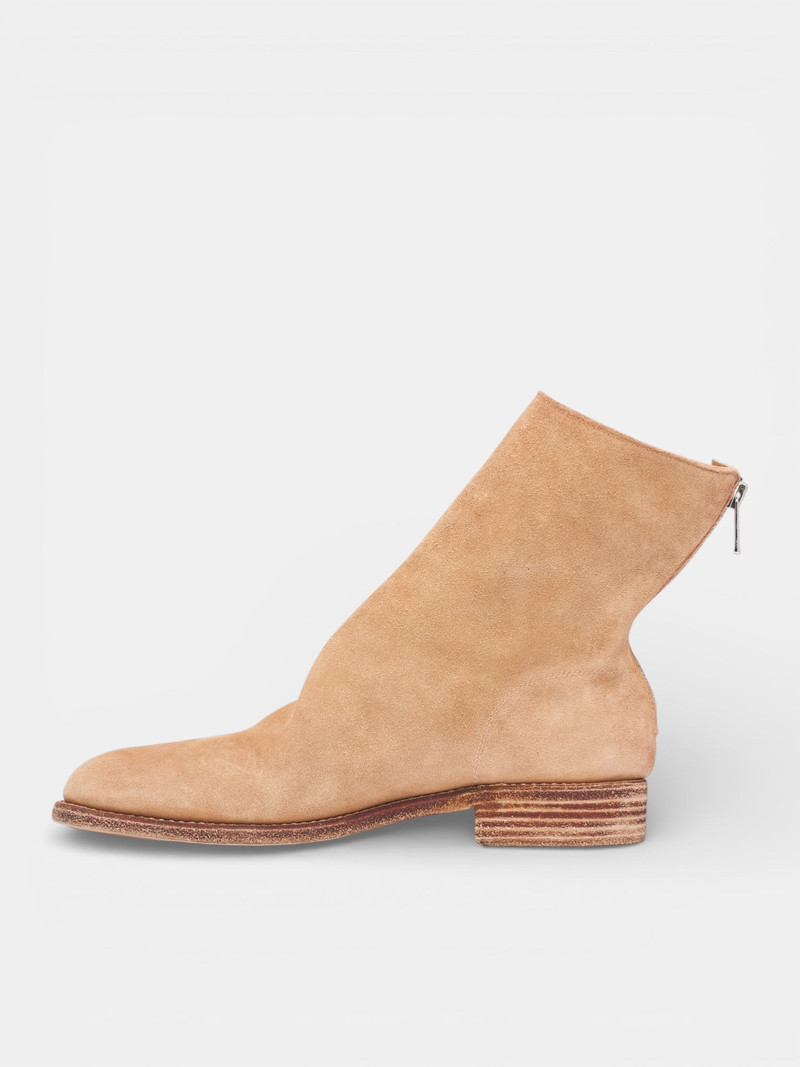 Guidi Reverse Leather Back Zip Boots outlook