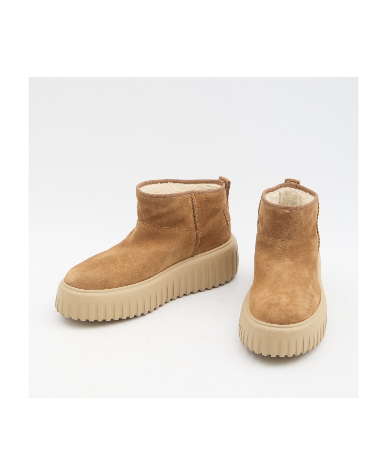 H-stripes Low-top Boots - 5