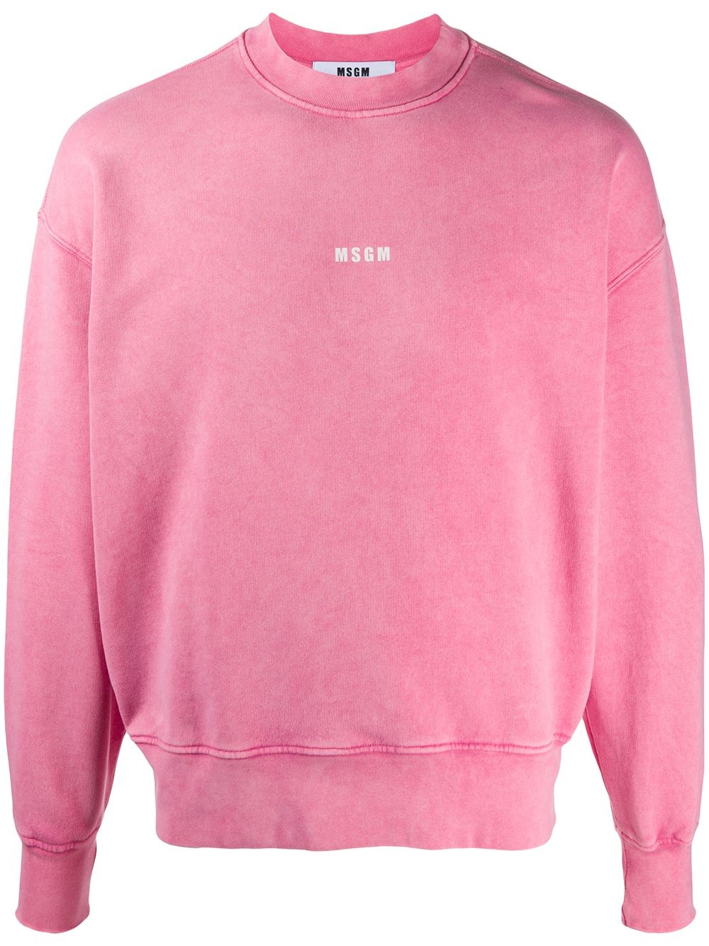 micro logo cotton sweatshirt - 1