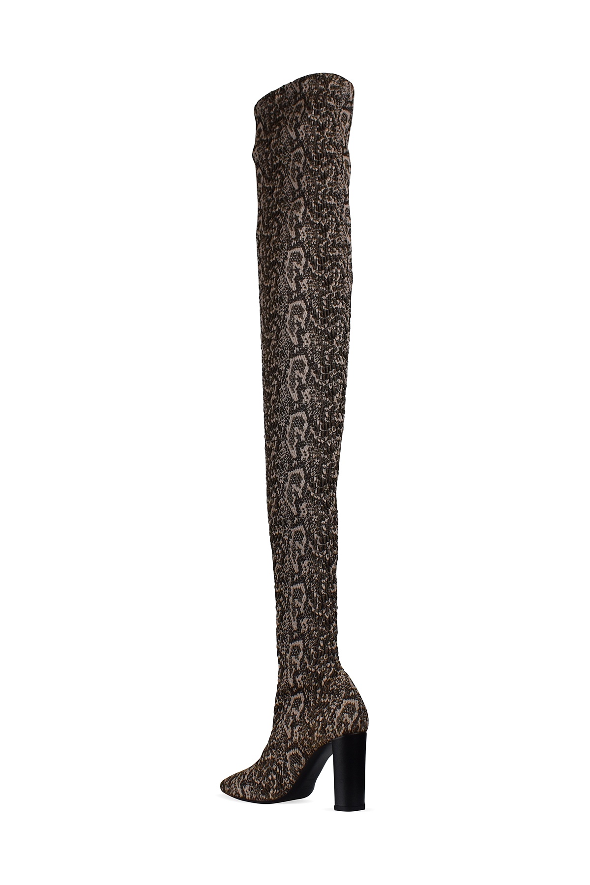 Moon thigh-high boots - 3