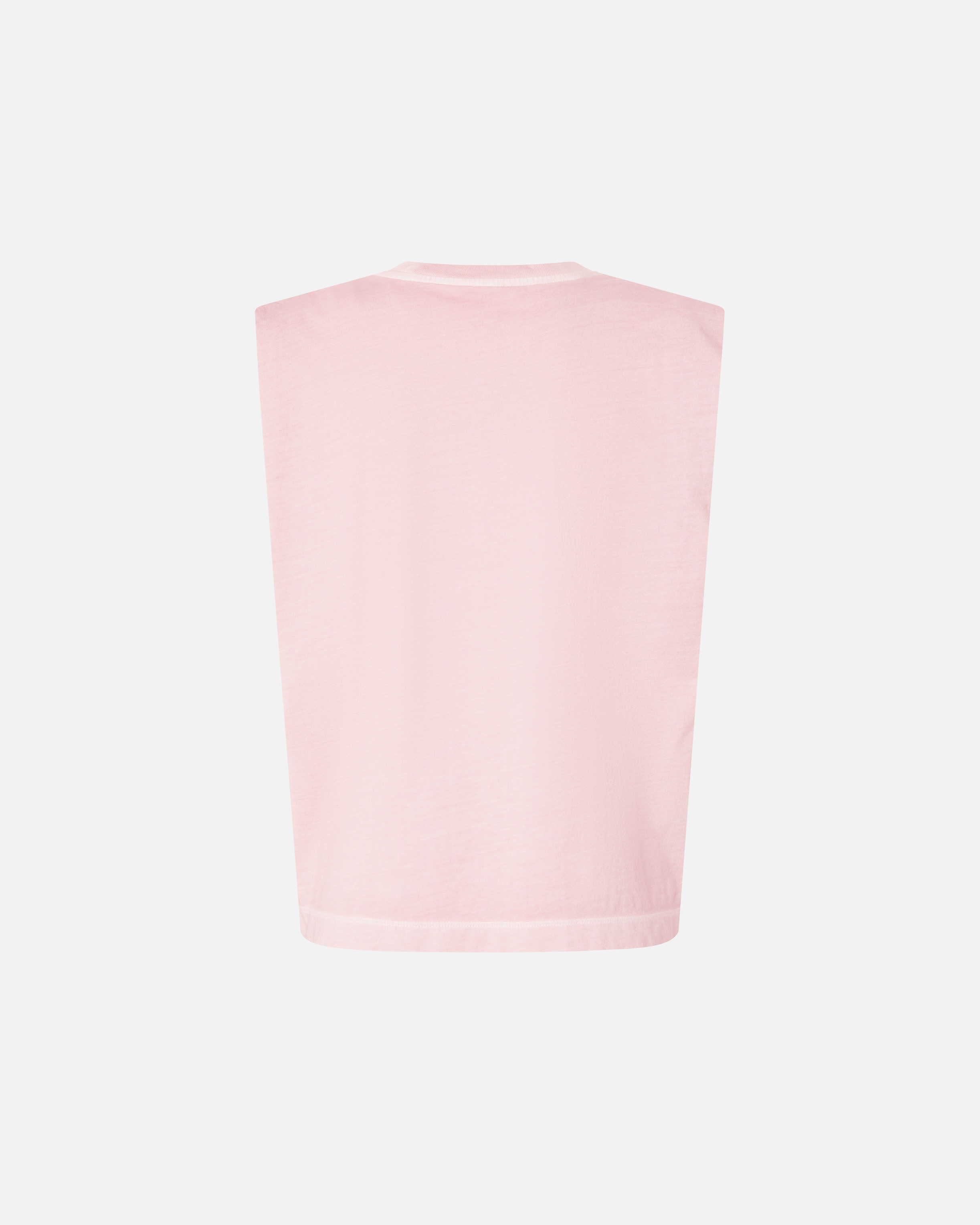 SLEEVELESS T-SHIRT WITH PINKO LOGO - 2