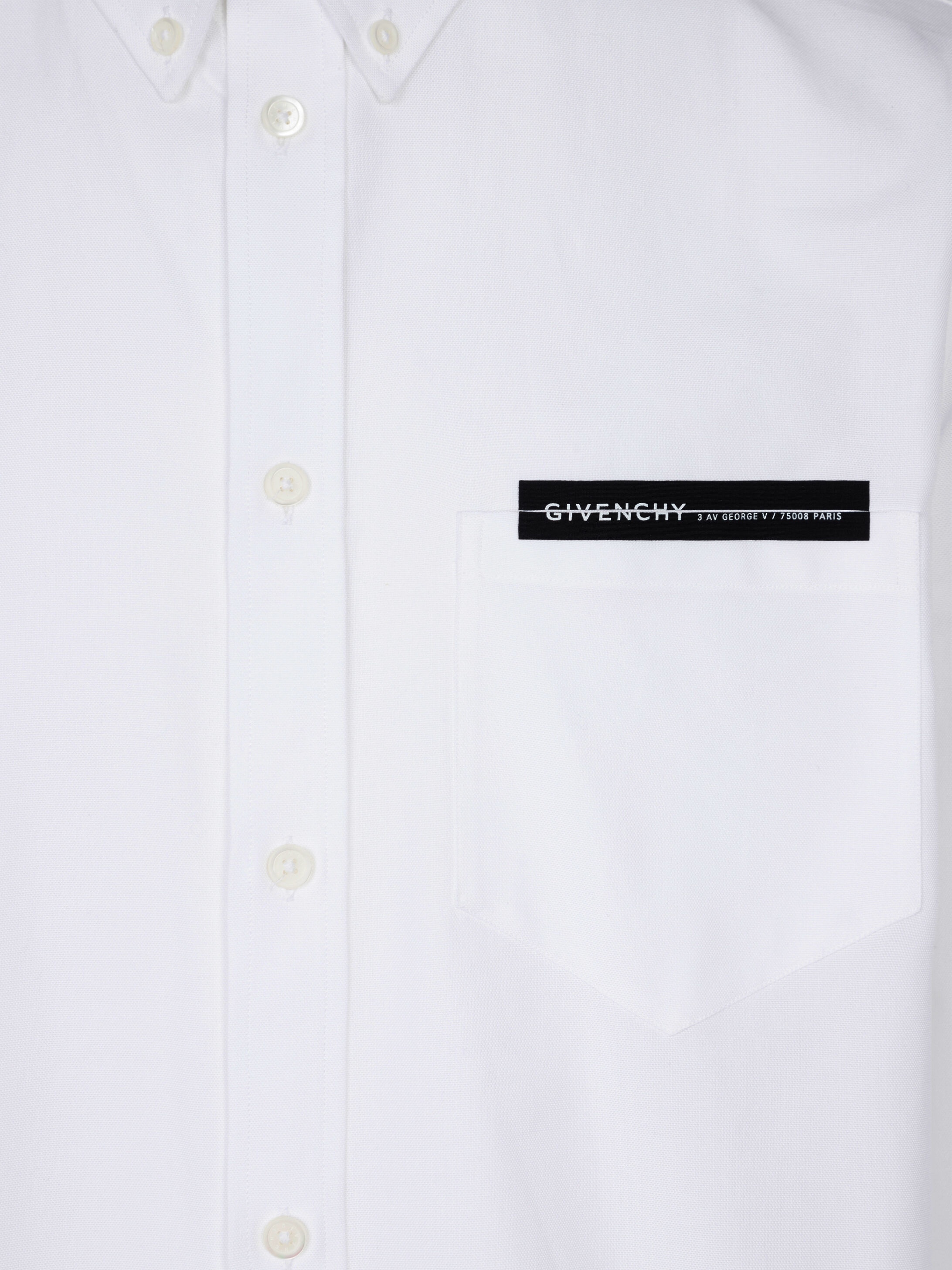 GIVENCHY webbing shirt in oxford - 4