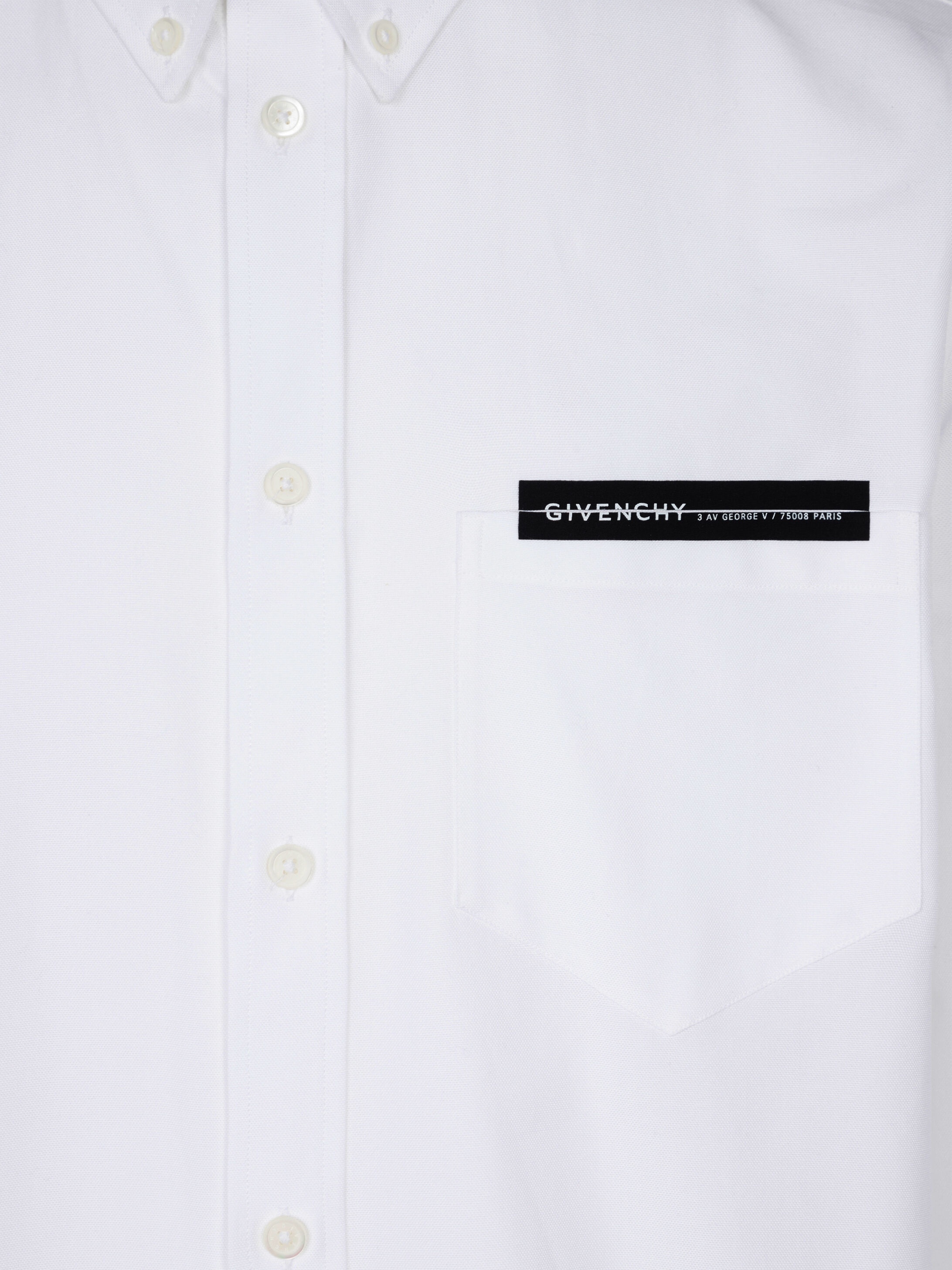 GIVENCHY webbing shirt in oxford - 4