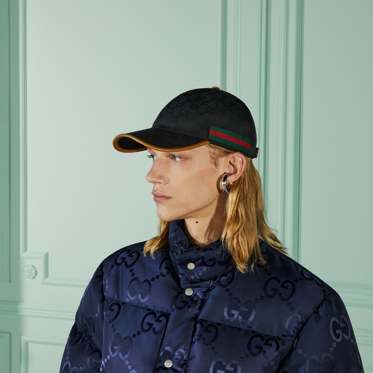 GG canvas baseball hat - 3