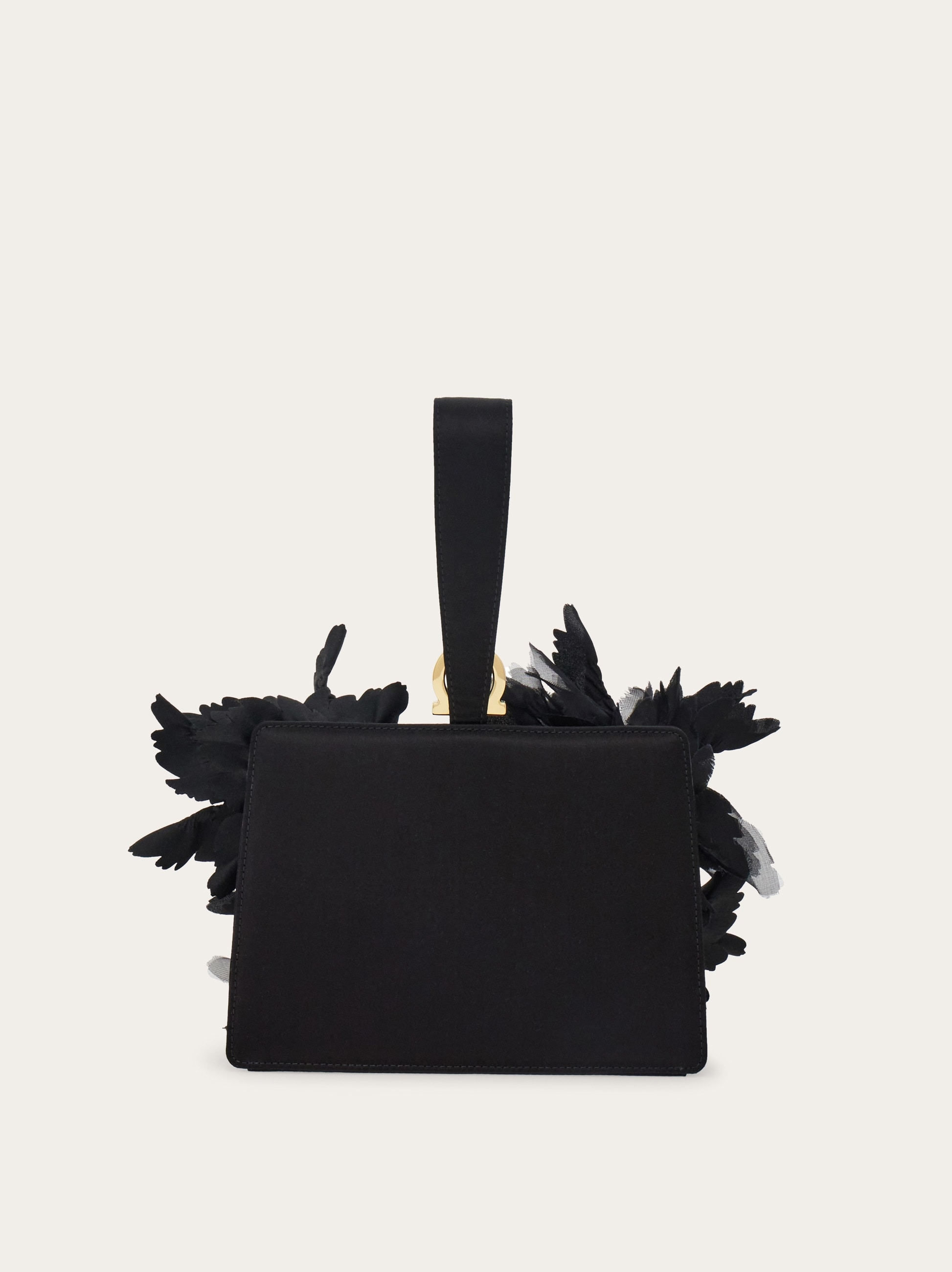 Mini clutch with floral detailing - 5