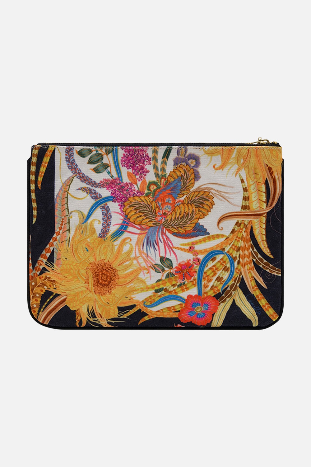 SMALL CANVAS CLUTCH - 3