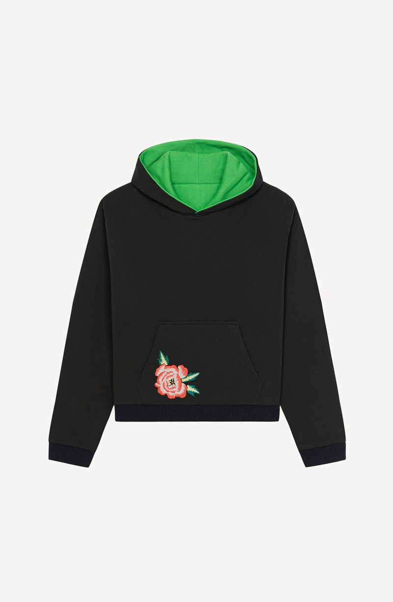 KENZO 'France-Japan' reversible hooded sweatshirt - FC65SW4324MF