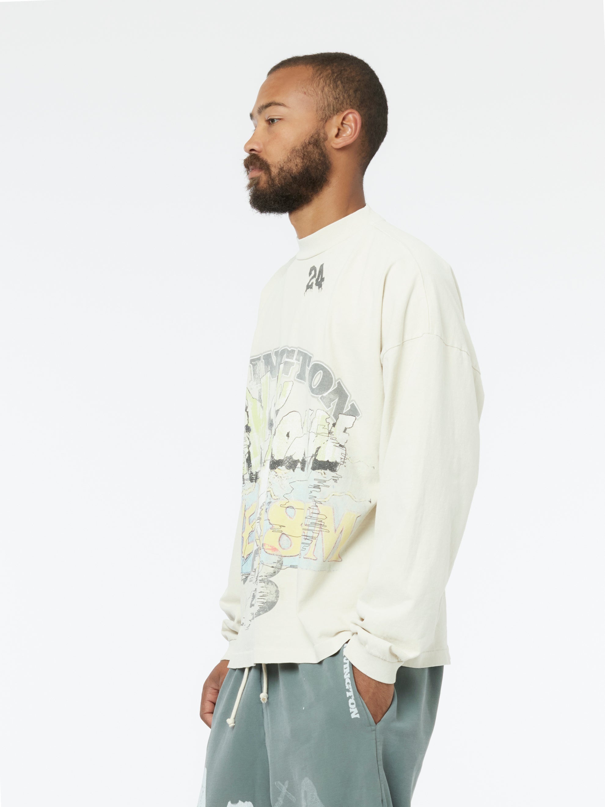 FIN DU MONDE LS TEE (VINTAGE WHITE) - 2