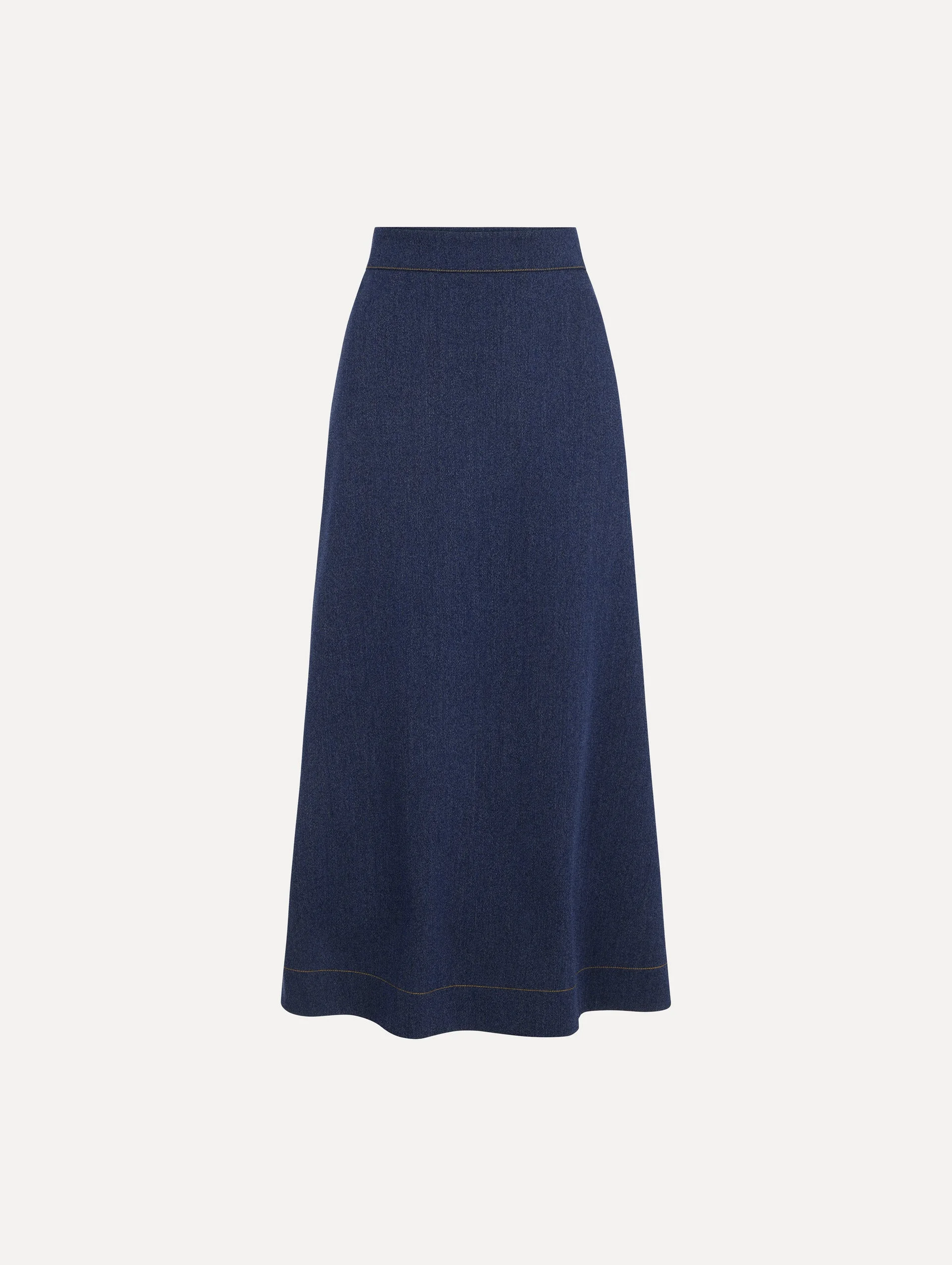 WOOL MIDI SKIRT - 1