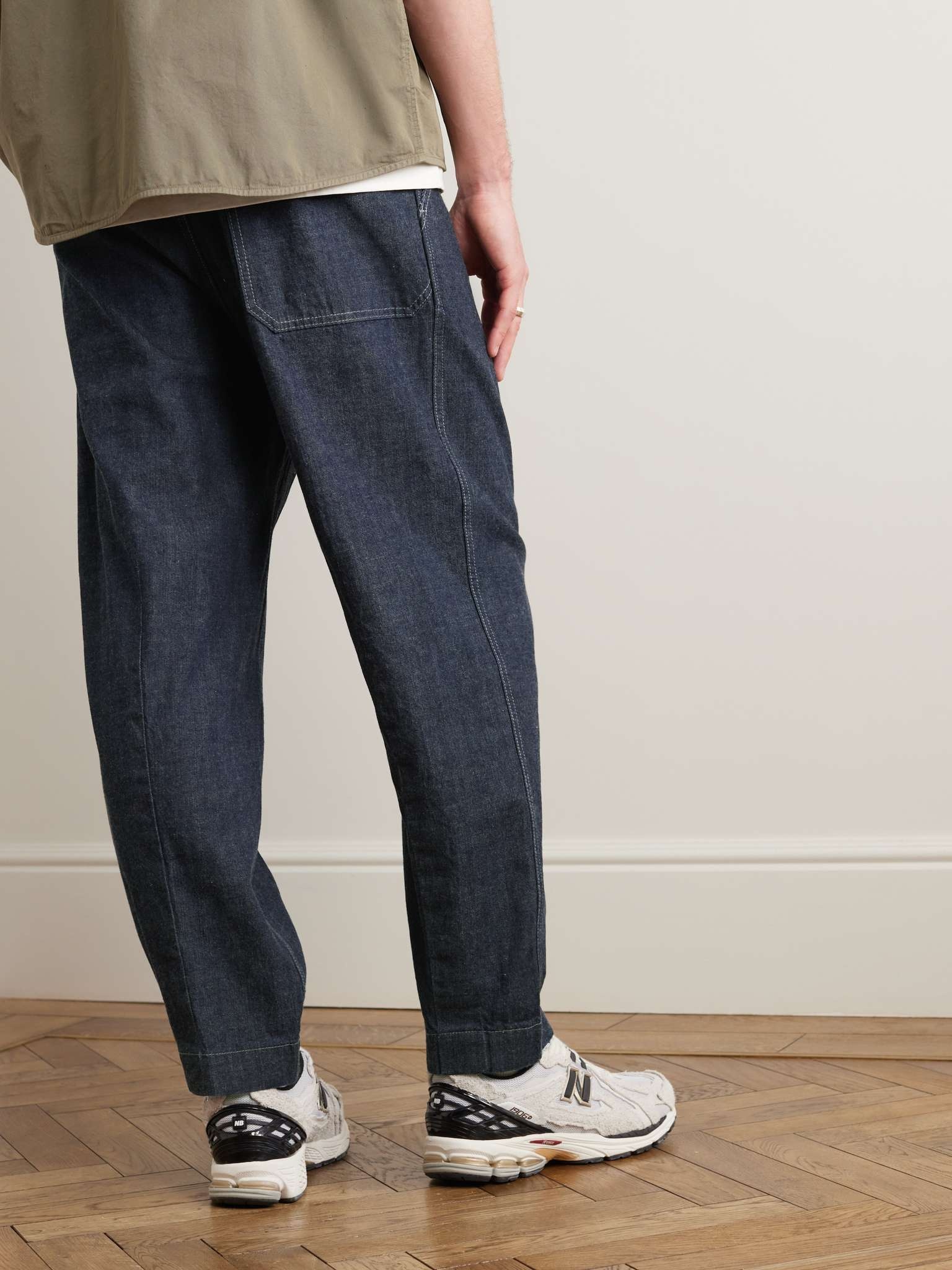 DM1-1 Straight-Leg Selvedge Jeans - 4