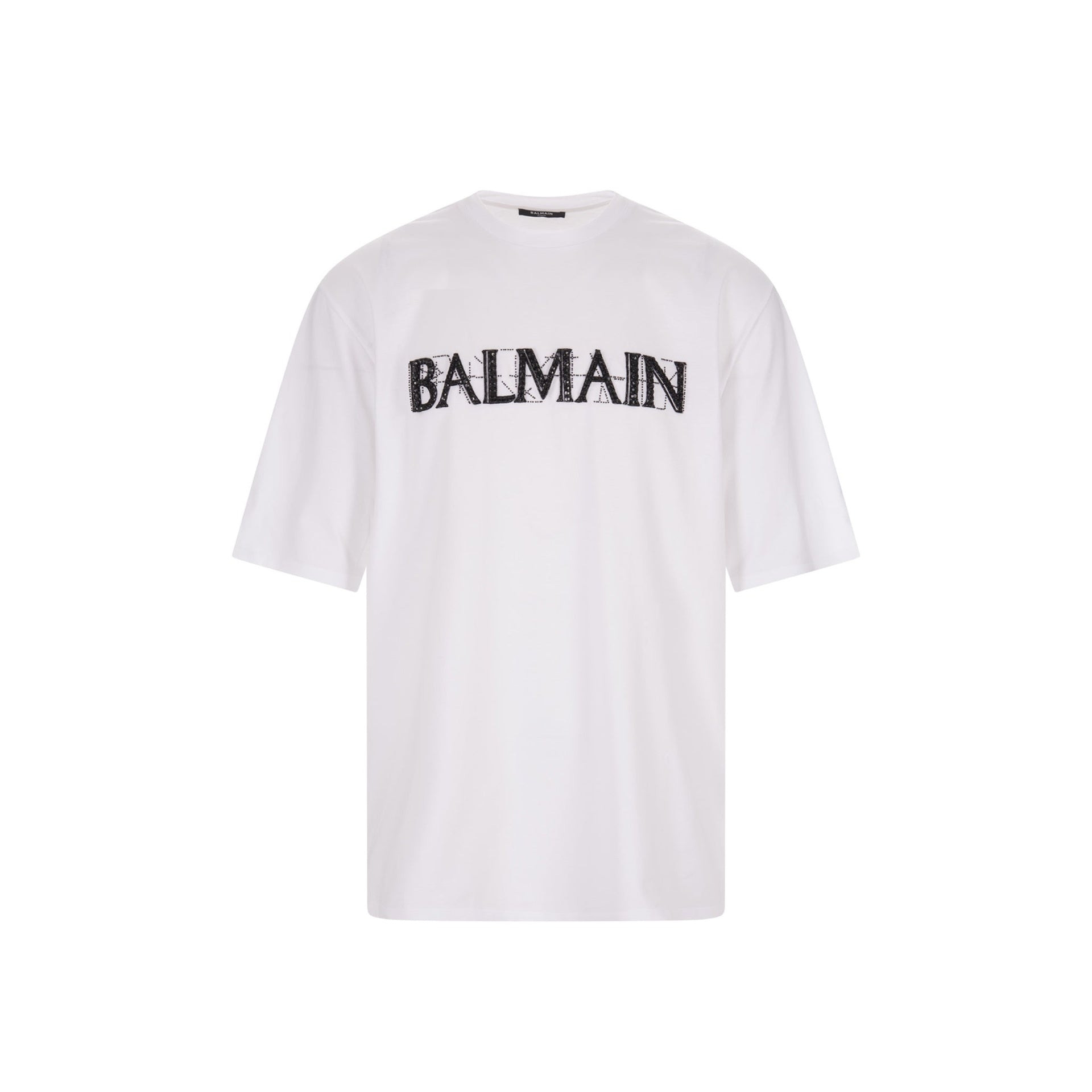Balmain Oversize Cotton T-Shirt Men - 4
