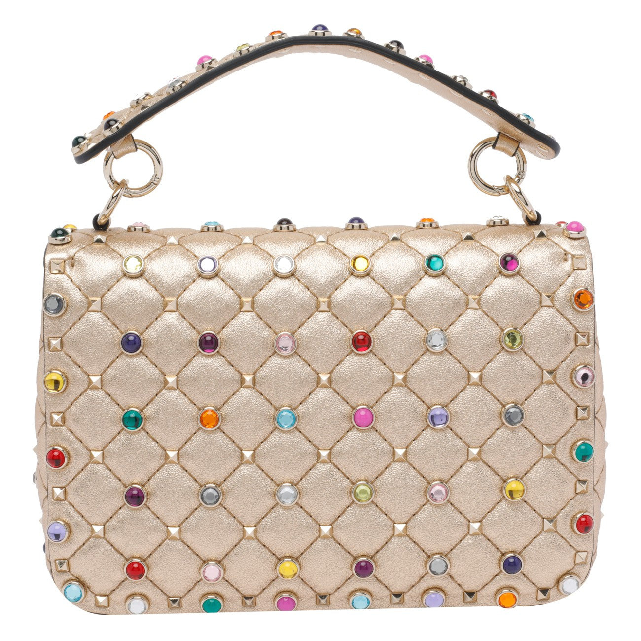 Valentino Garavani Women Medium Rockstud Spike Handbag - 3