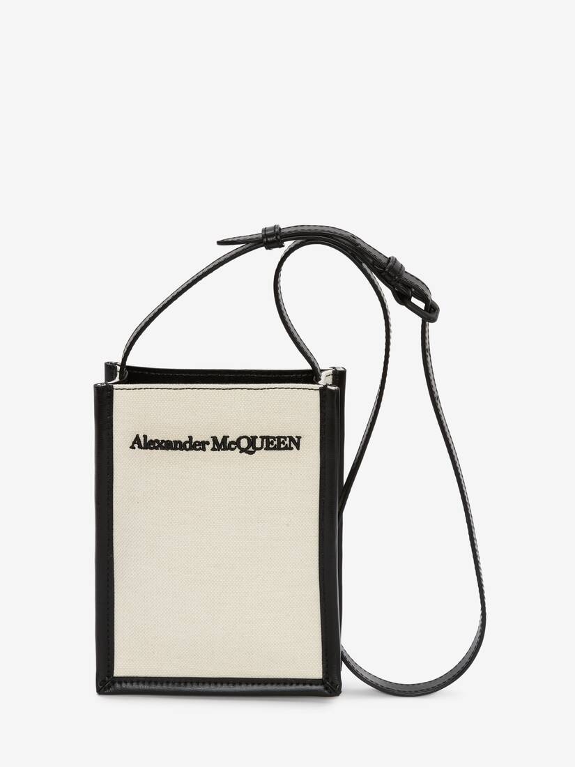 Mini Crossbody Bag in Beige - 1