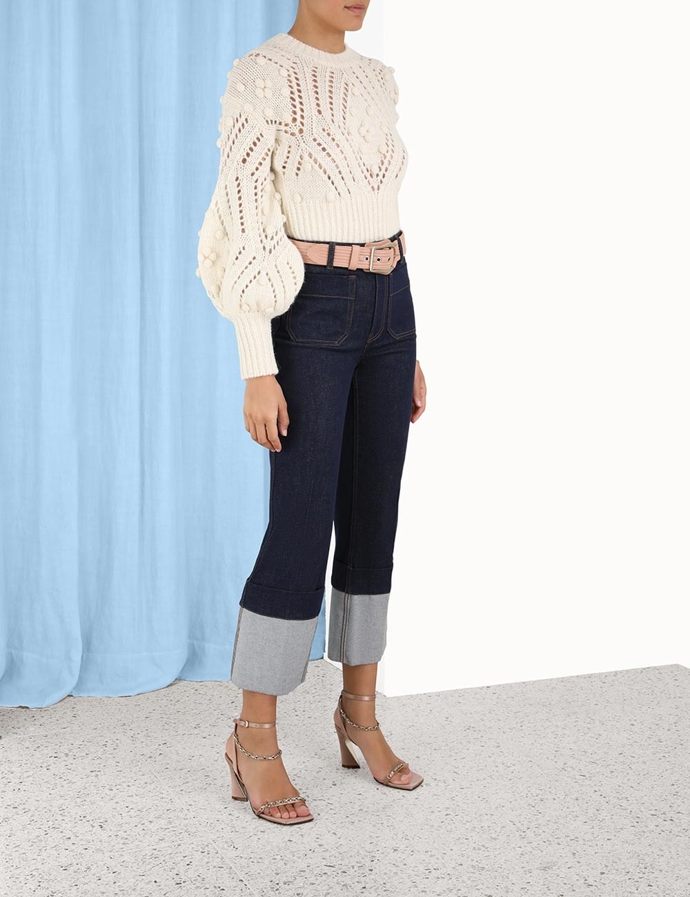 CELESTIAL CROPPED SWEATER - 3