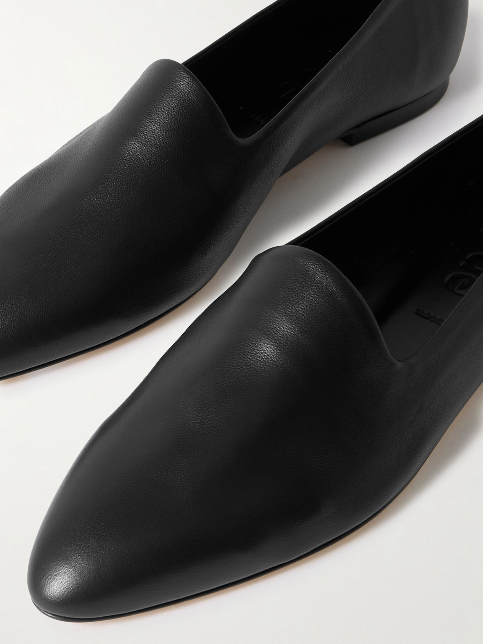 Vanna leather loafers Black - 4