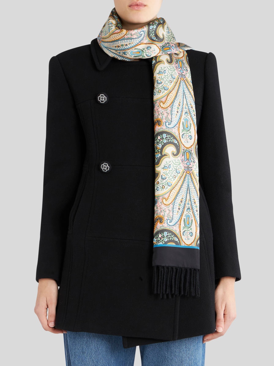 CLOTH AND TWILL SCARF - 2