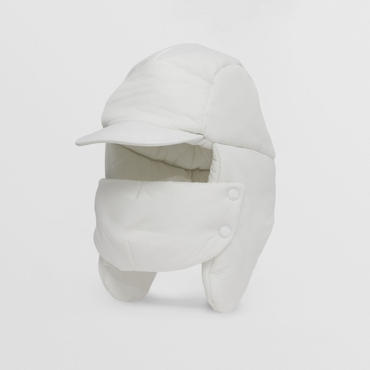 Padded Nylon Oversized Cap - 6