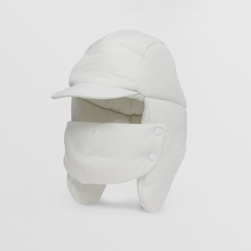 Padded Nylon Oversized Cap 6
