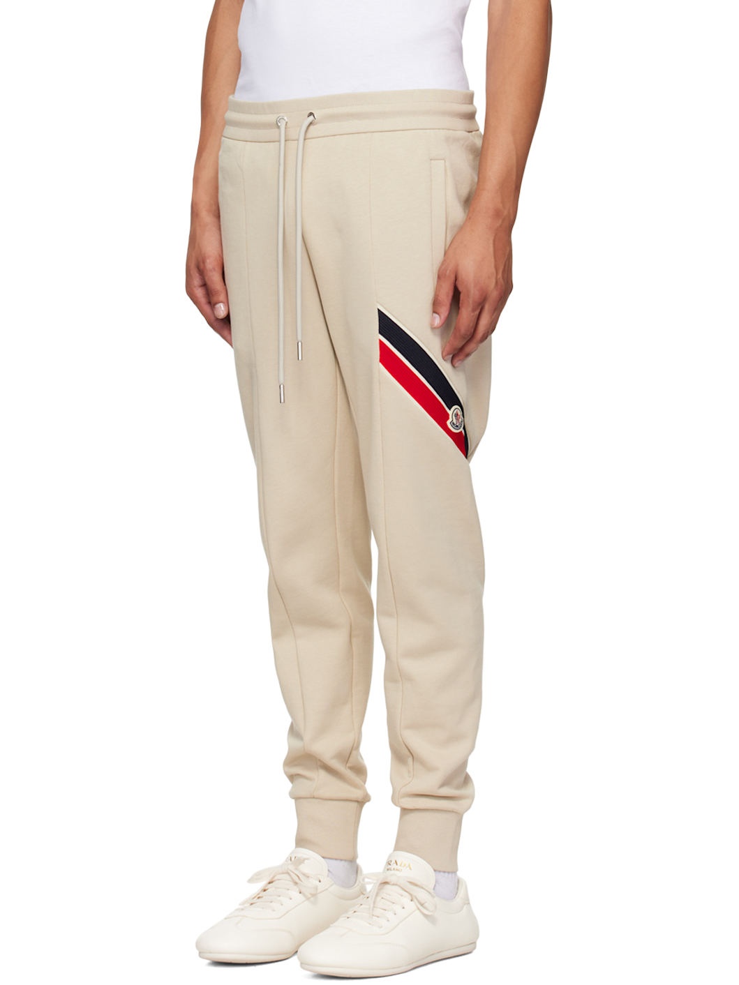 Gray Stripe Sweatpants - 4