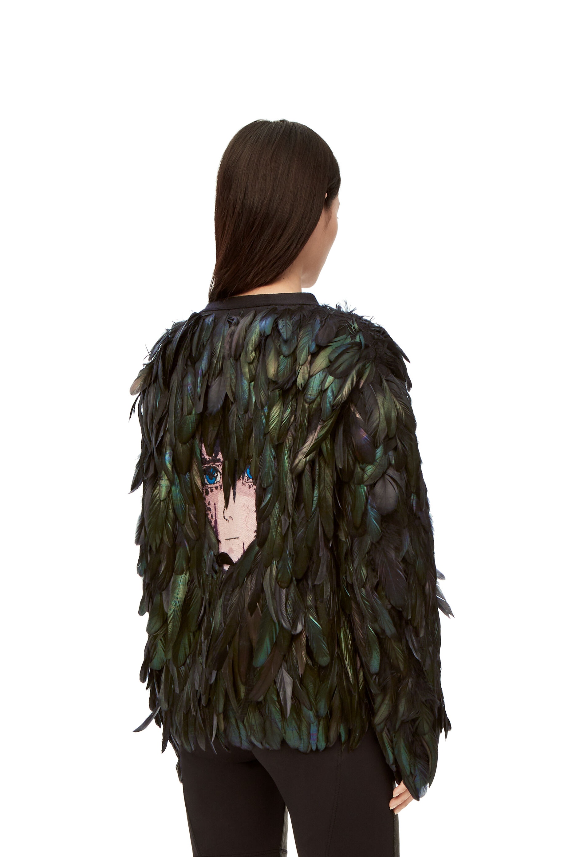Howl cardigan in wool and feather - 4