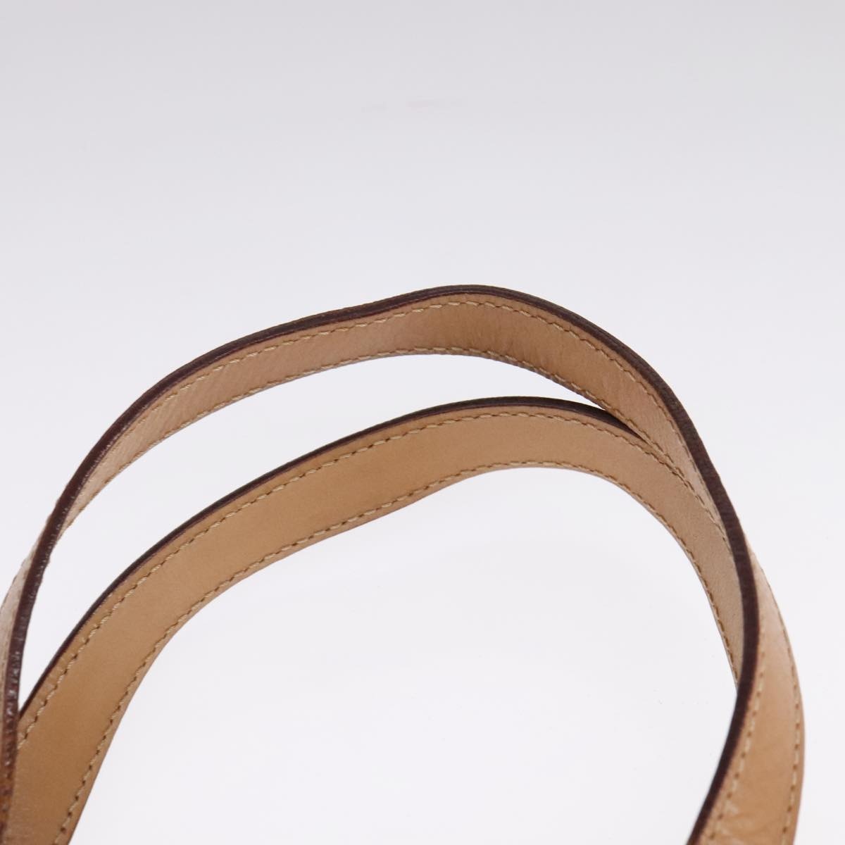 CELINE Macadam Canvas Hand Bag Pvc Leather Brown - 7