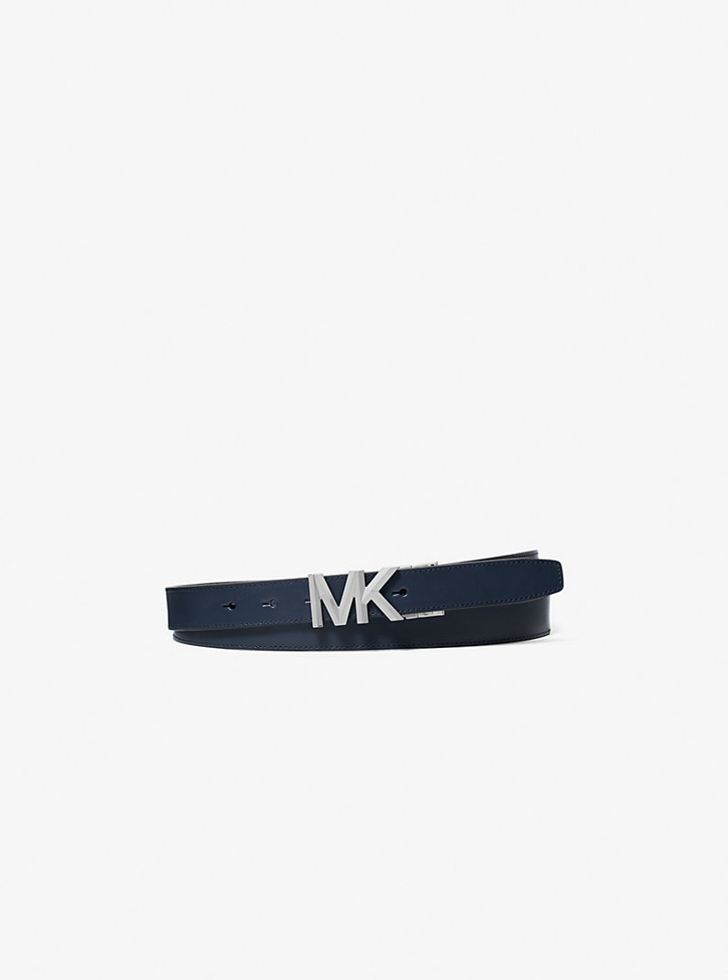 MICHAEL KORS Reversible Signature Logo and Leather Belt outlook