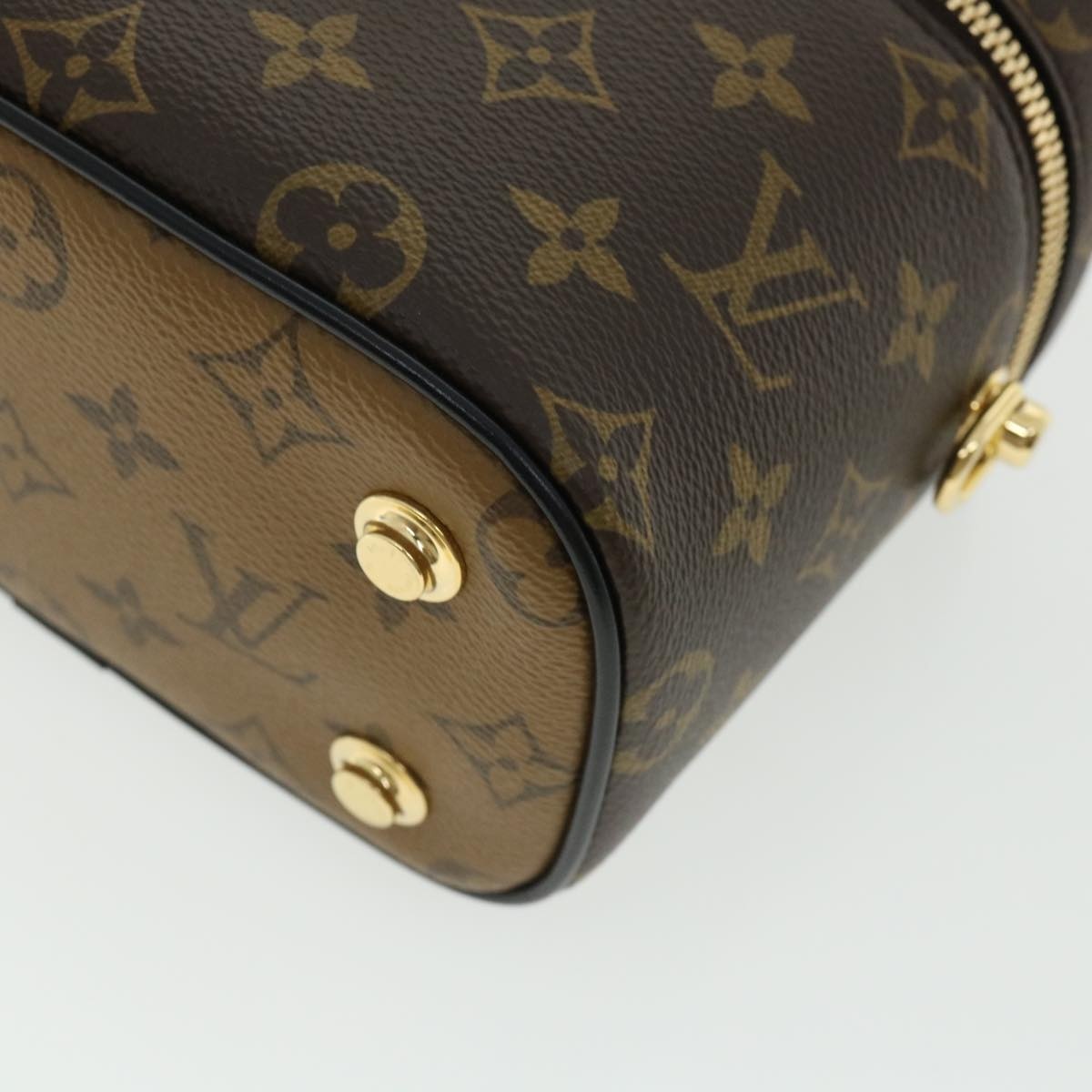 LOUIS VUITTON Monogram Reverse Vanity Nvpm Hand Bag M45165 - 8