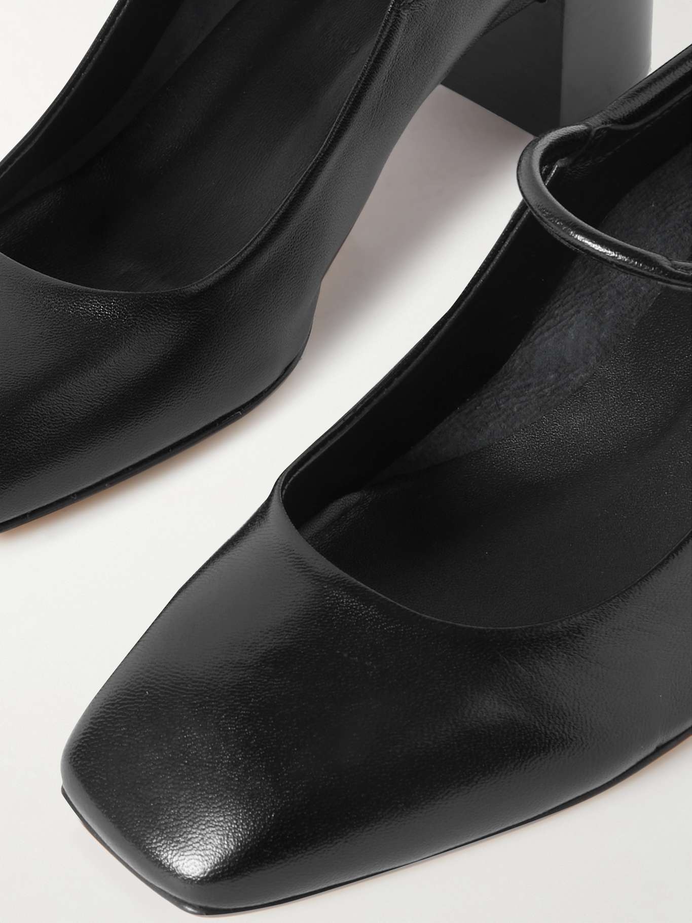 Aline leather Mary Jane pumps - 4