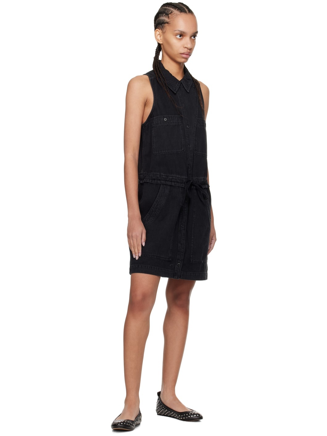 Black Ines Minidress - 4