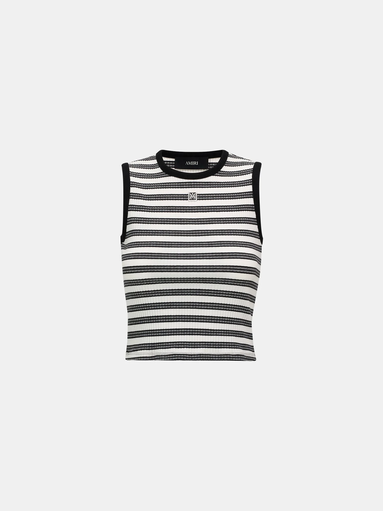 WOMEN'S MA STRIPED SLEEVLESS TOP - 1