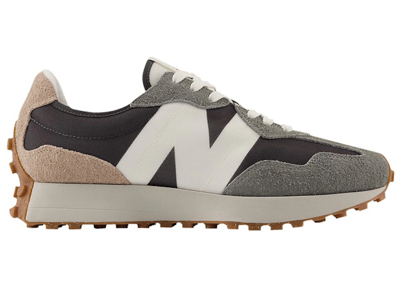 New Balance 327 Harbor Grey White Gum - 1