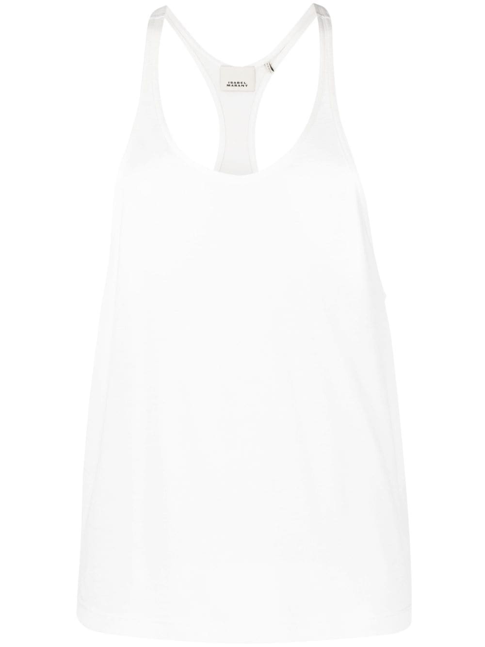 racerback cotton tank top - 2