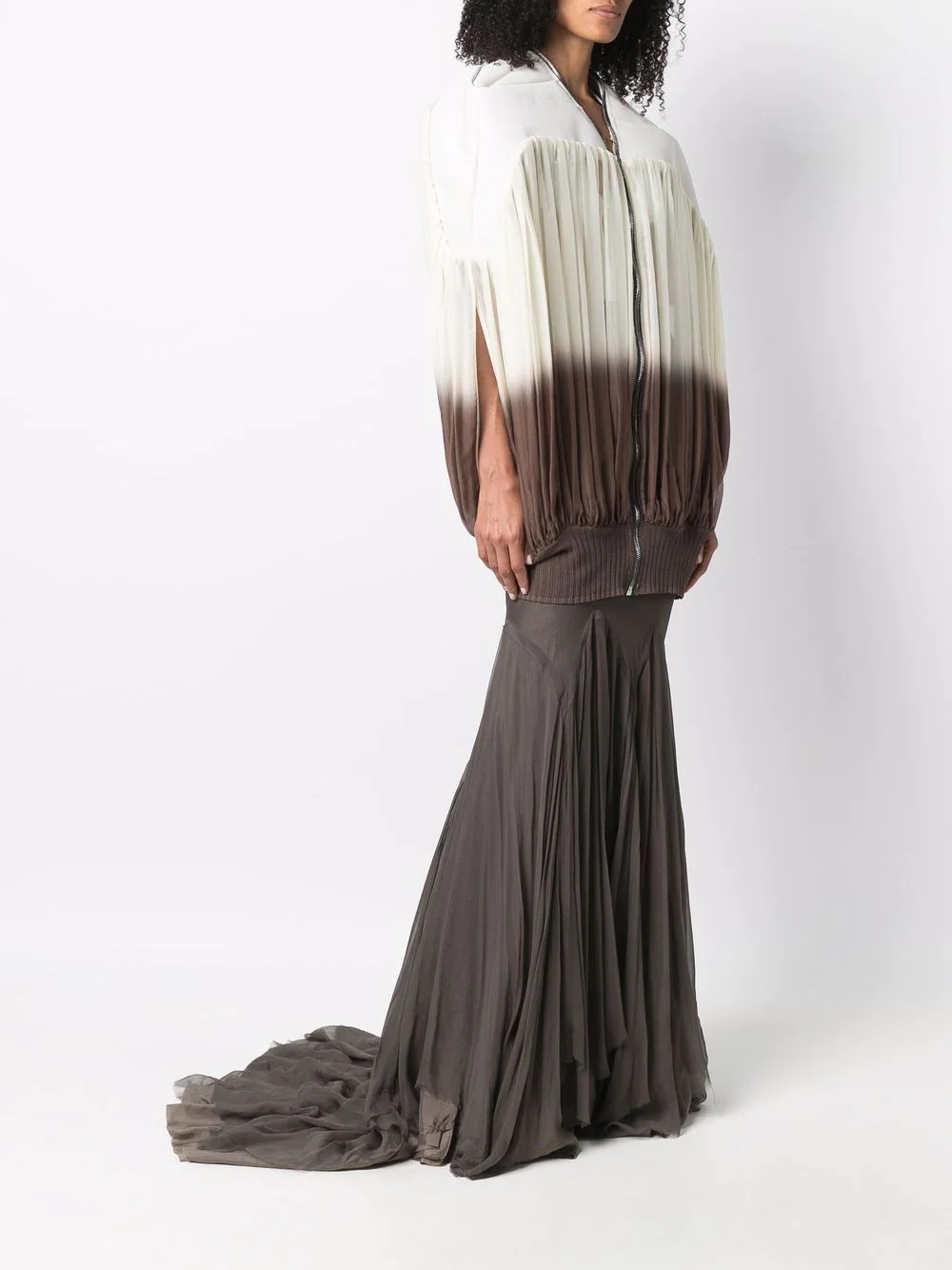 girdered bubble pleated jacket - 3