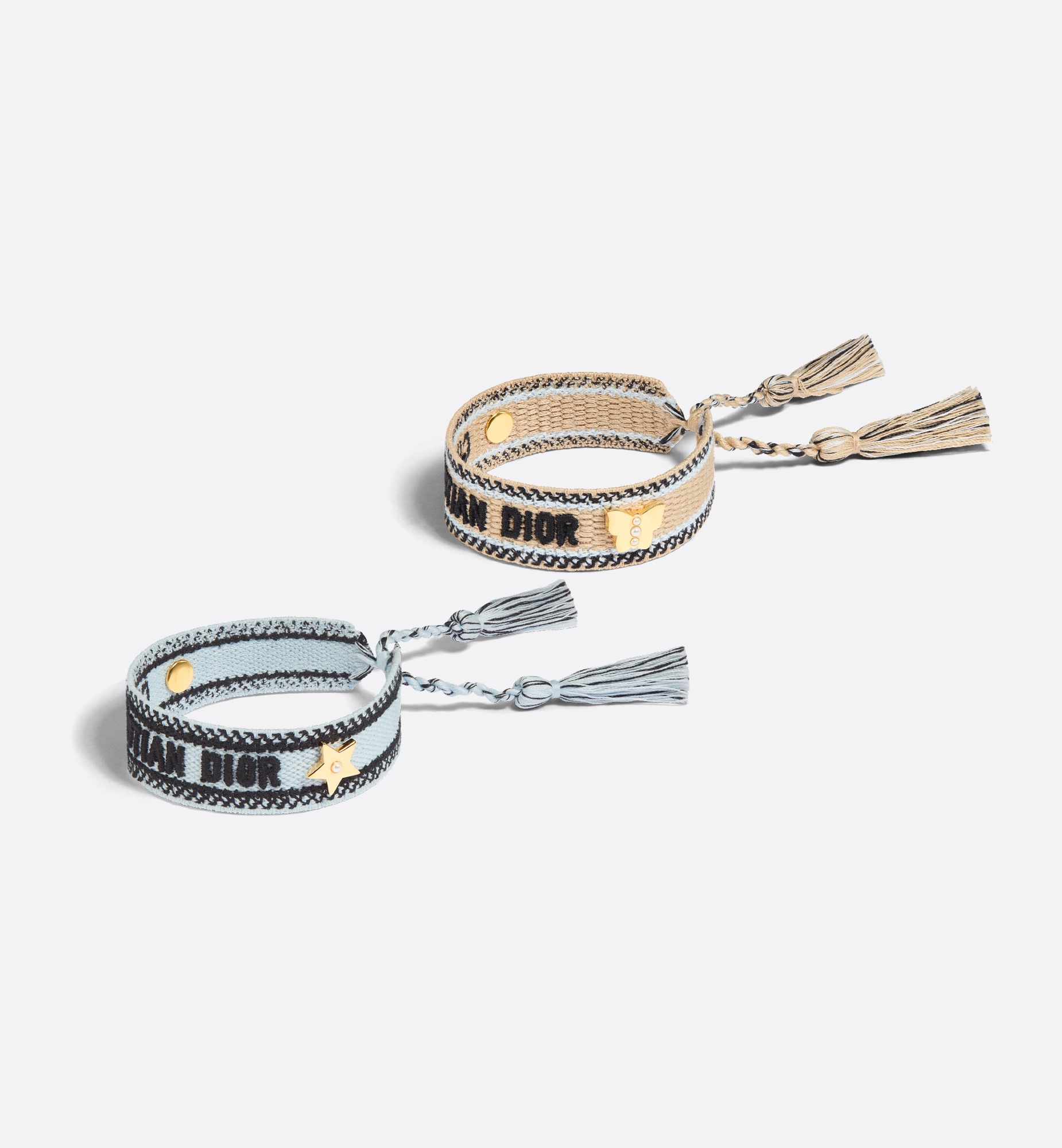 ブレスレット Christian Dior Bracelet Set Christian Dior Bracelet Set Rose des Vents Dior Oblique