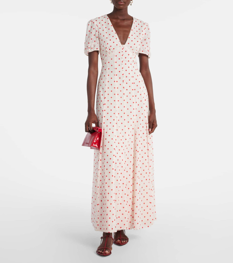 POSSE Paloma polka-dot maxi dress outlook