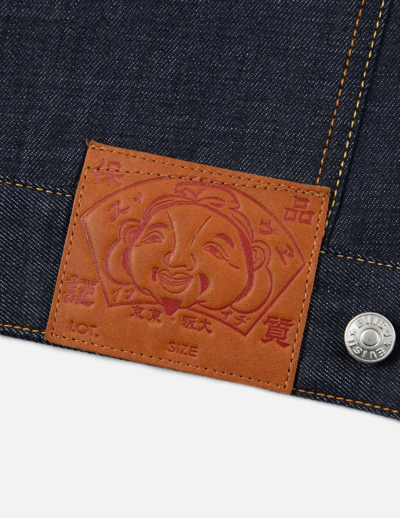 GODHEAD PRINT DENIM JACKET 11