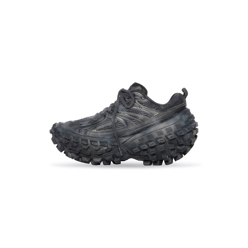 BALENCIAGA Women's Defender Sneaker in Black outlook