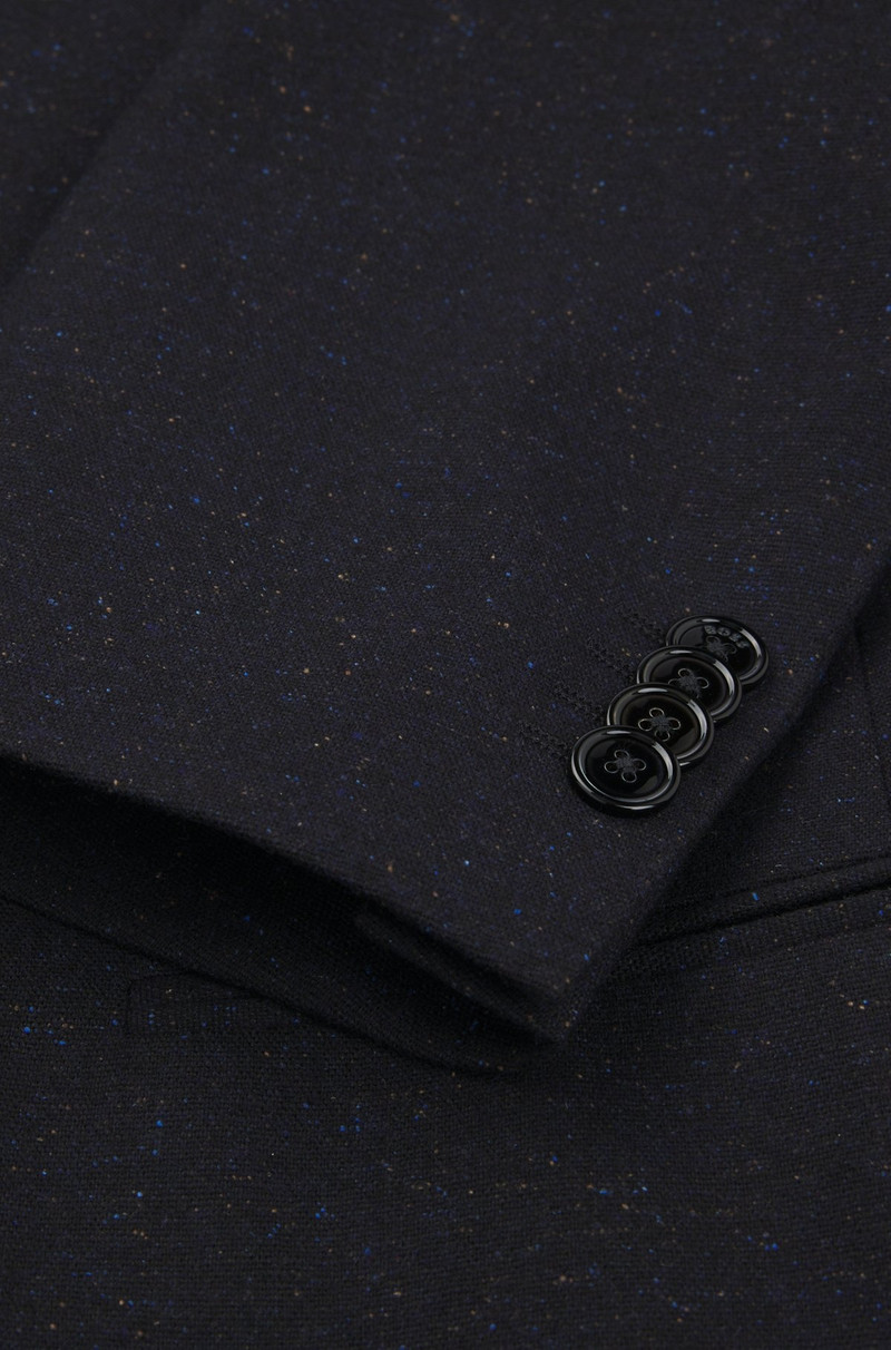 SLIM-FIT SUIT IN A MICRO-PATTERNED WOOL BLEND 9