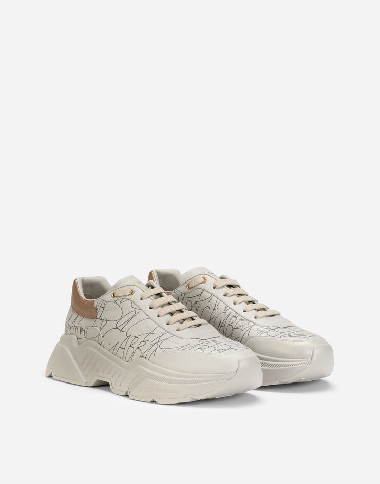 Calfskin nappa Daymaster sneakers with logo print - 2