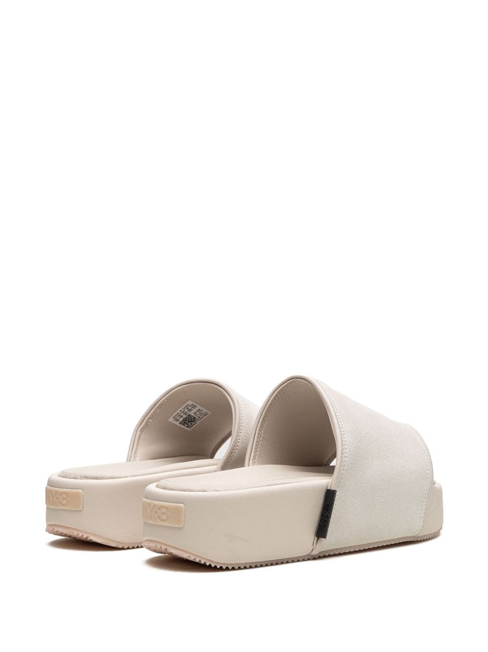 flatform leather slides - 3