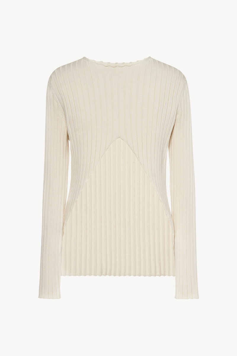 The Row Ash Top in Silk outlook