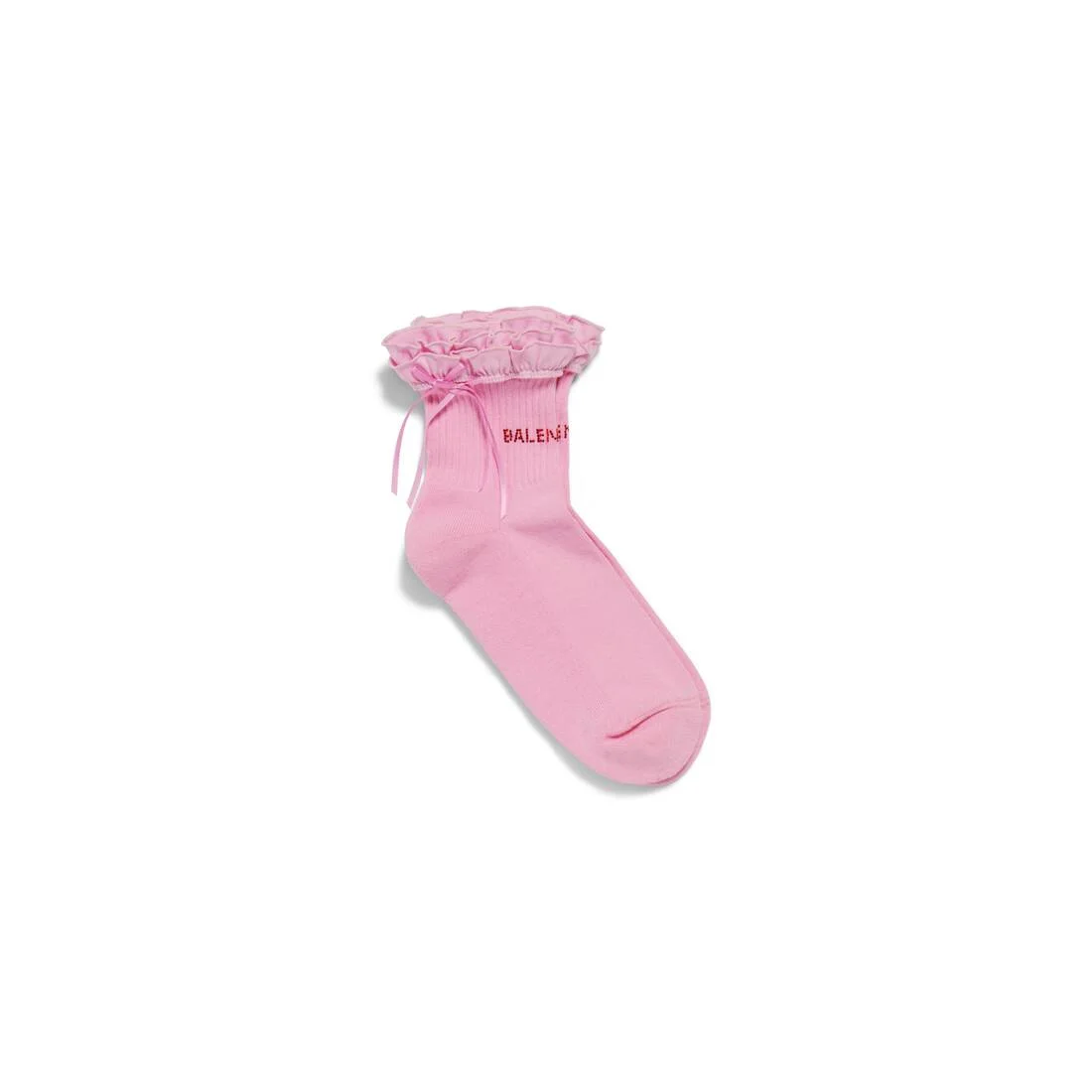Women's Bow Socks in Pink/red - 1