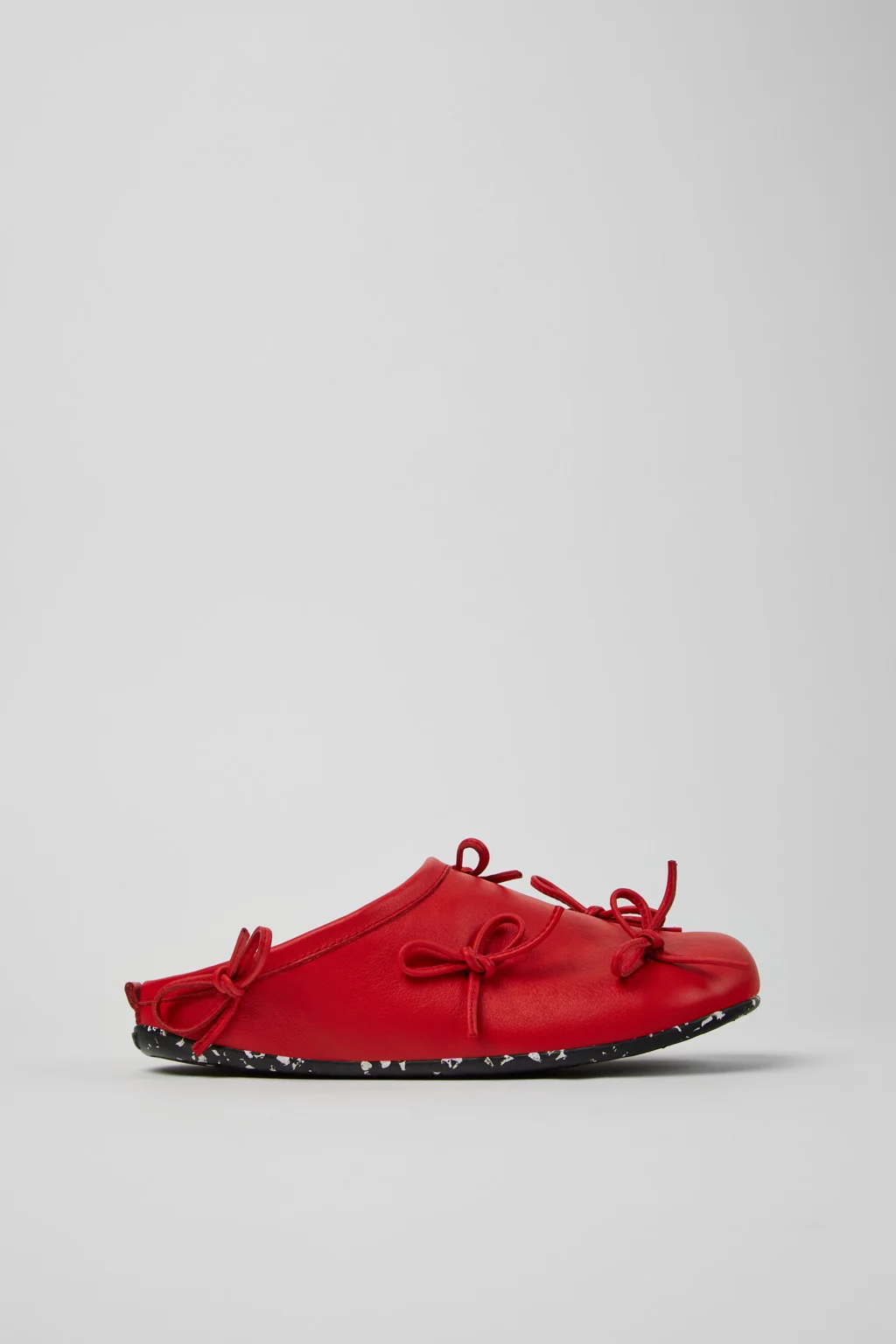 Wabi x Casa Camper Red leather slipper for men - 1