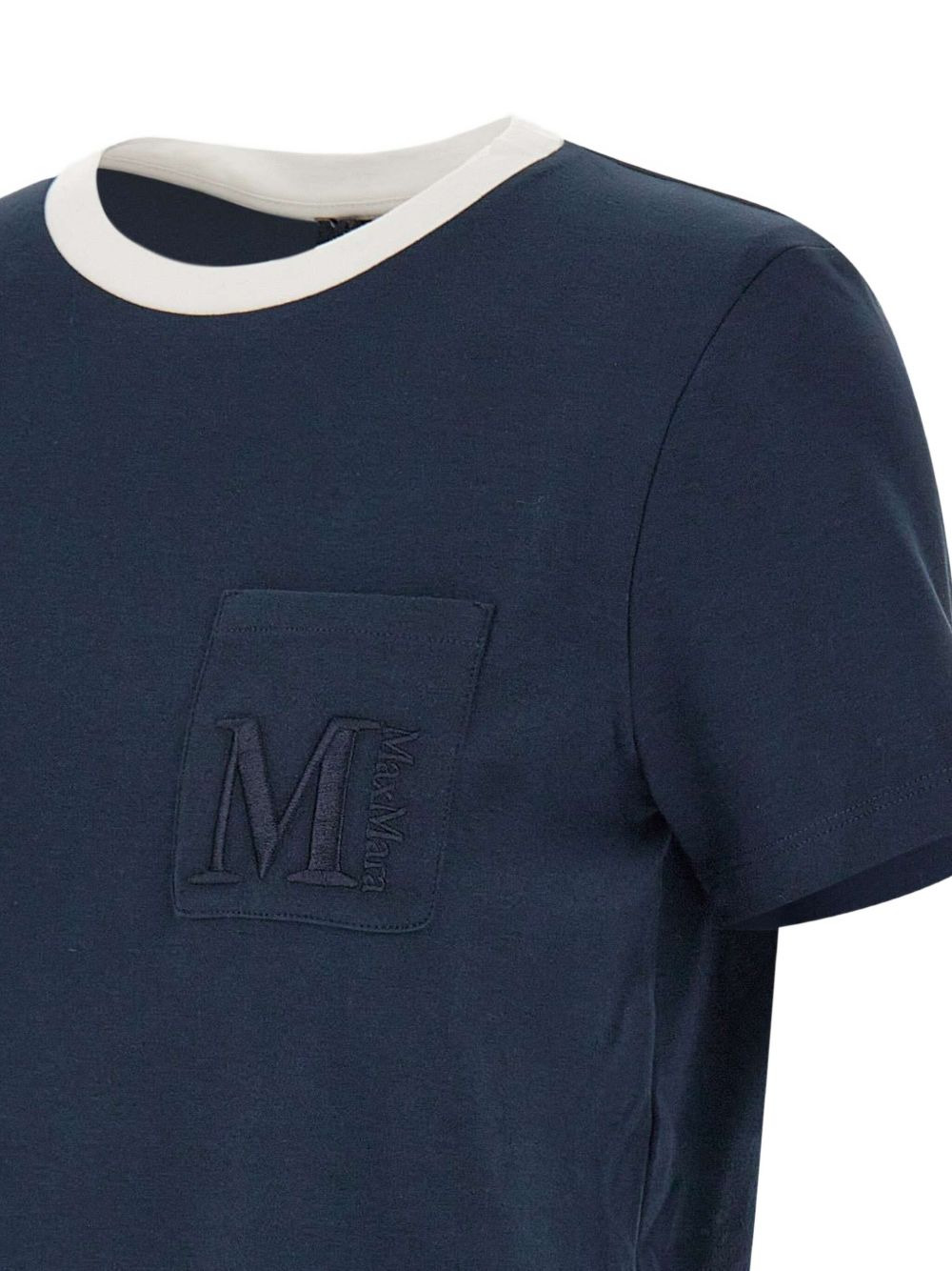 pocket-embroidered T-shirt - 4