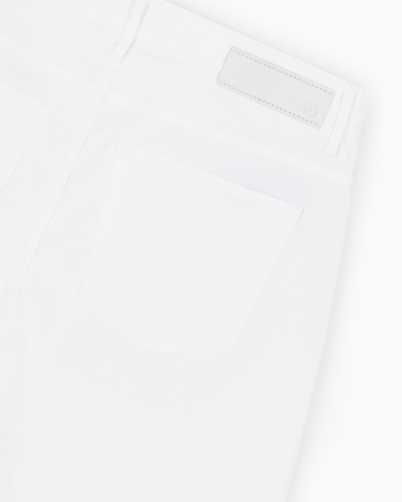 Regular-fit, five-pocket trousers in stretch cotton - 6
