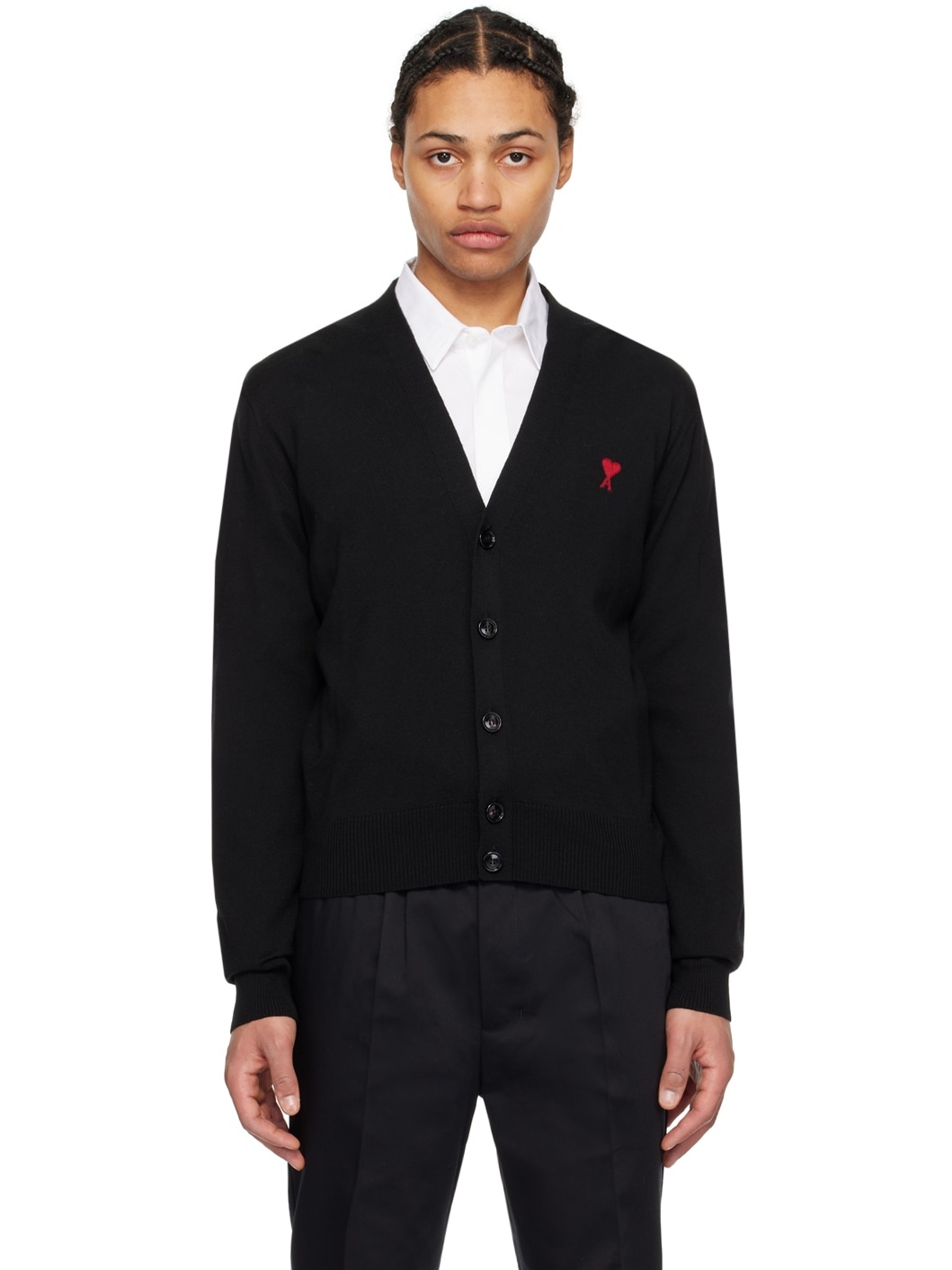 Black Ami de Cœur Cardigan - 1