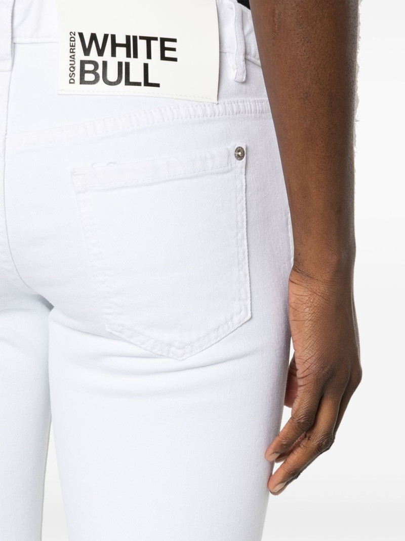 Jennifer low-rise skinny jeans 5