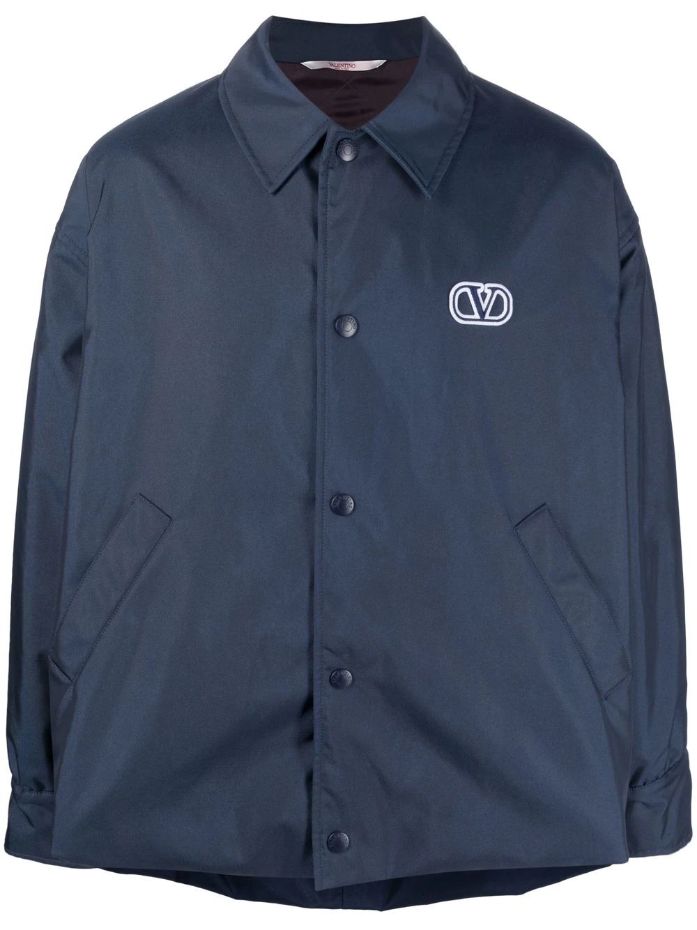 VLogo shirt jacket - 1