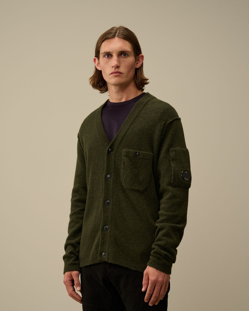 C.P. Company Alpaca Wool Buttoned Cardigan outlook